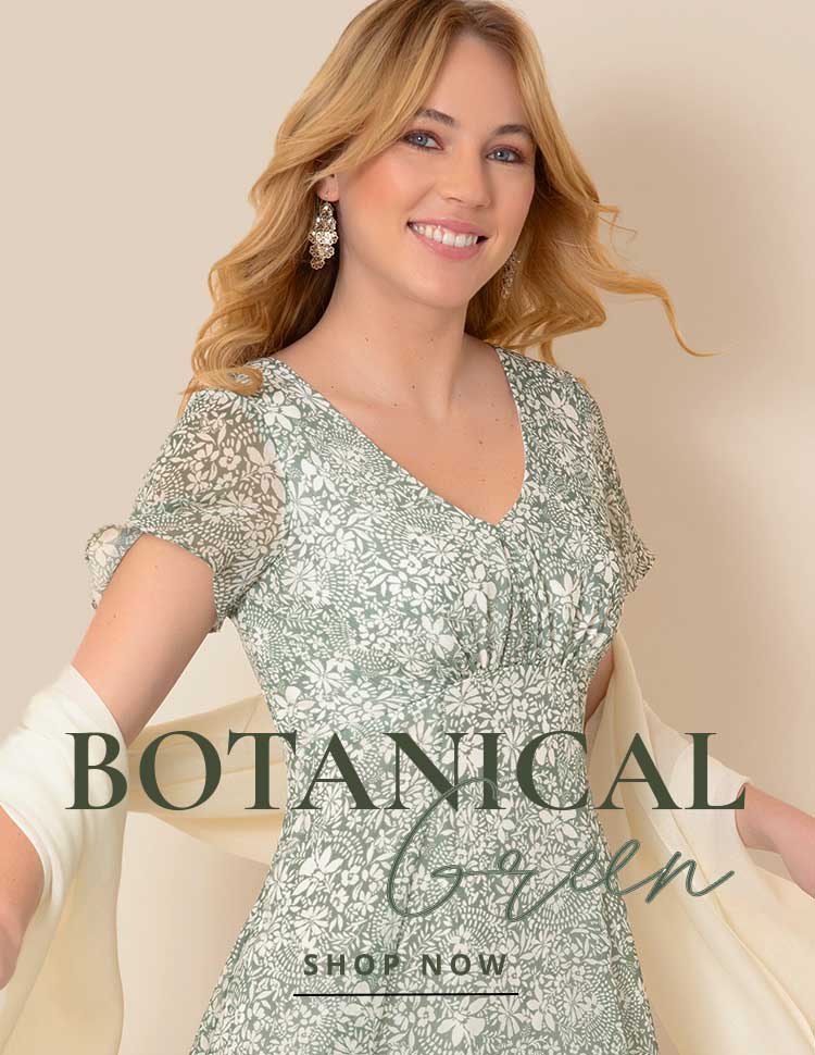Miranda Dress (Botanical Green) Miranda Dress (Botanical Green)