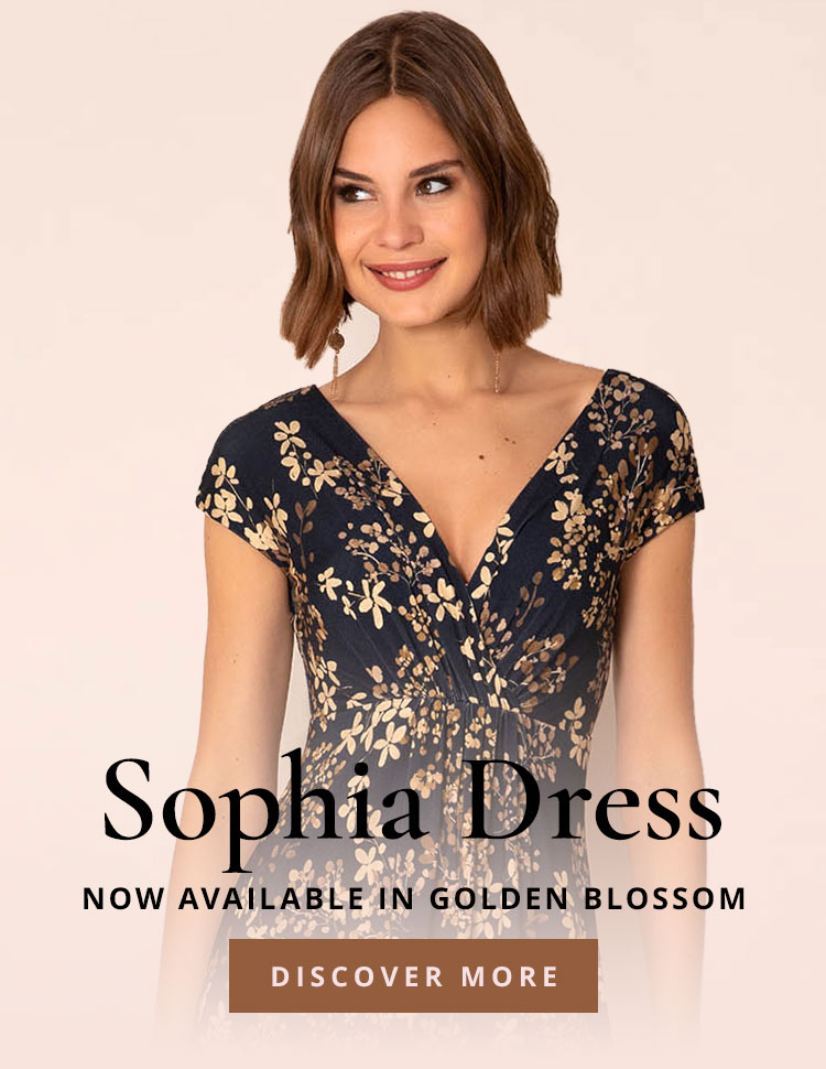 Sophia Maxi Dress (Golden Blossom) Sophia Maxi Dress (Golden Blossom)