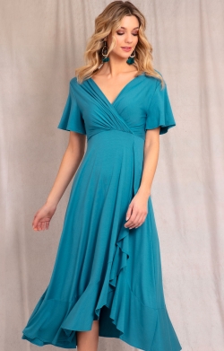 Heidi Jersey Dress (Eclipse Blue)