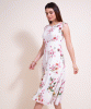 Luna Midi Dress (Petal Pink Floral) by Alie Street