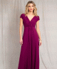 Sophia Maxi Dress (Plum Wine) by Alie Street