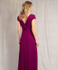 Sophia Maxi Dress (Plum Wine) by Alie Street