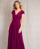 Sophia Maxi Dress (Plum Wine) by Alie Street