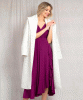 Waterfall Dress (Plum Wine) by Alie Street