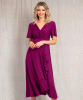 Waterfall Dress (Plum Wine) by Alie Street