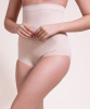 Shapewear Seamless High Waist Briefs (Nude) by Alie Street