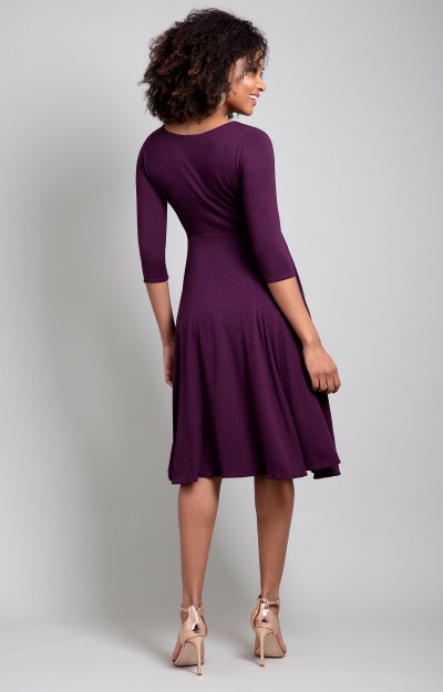 Annie Dress Claret by Alie Street