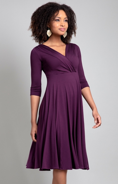 Annie Dress Claret by Alie Street