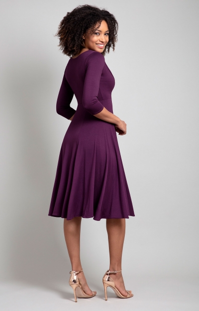 Annie Dress Claret by Alie Street