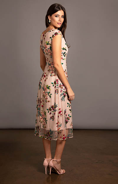 Grace Midi Dress (Blushing Blooms) by Alie Street