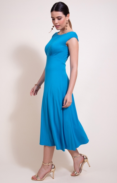 Luna Midi Dress (Celestial Blue) by Alie Street