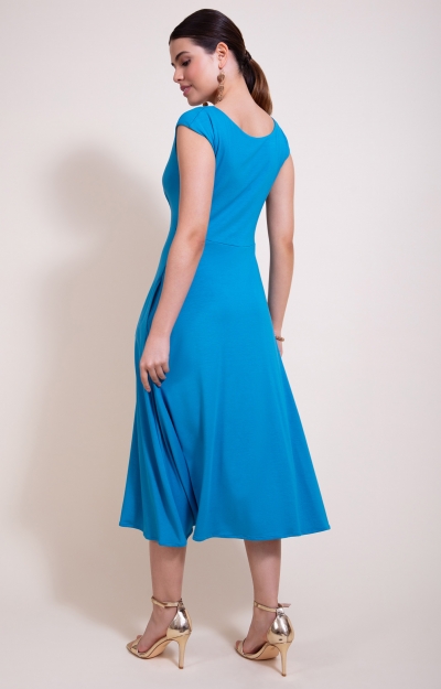 Luna Midi Dress (Celestial Blue) by Alie Street