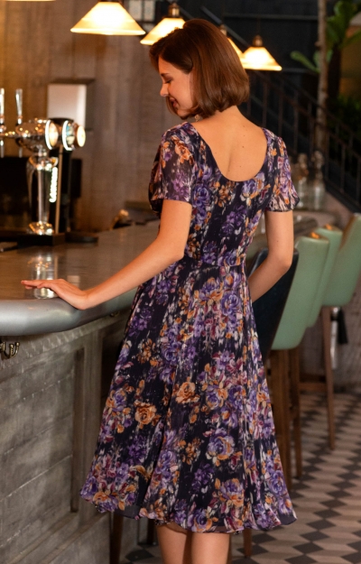 Miranda Dress (Purple Haze) by Alie Street