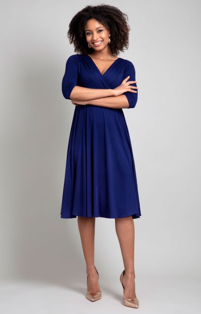 Kleid Annie Petite (Dunkelblau) by Alie Street